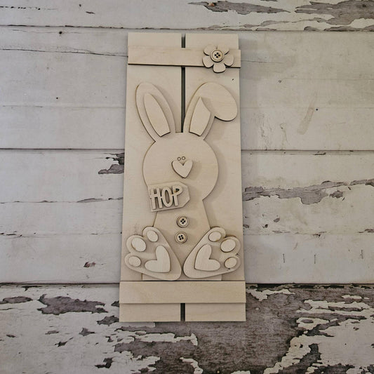 DIY Easter shelf sitter, Make your own spring home decor