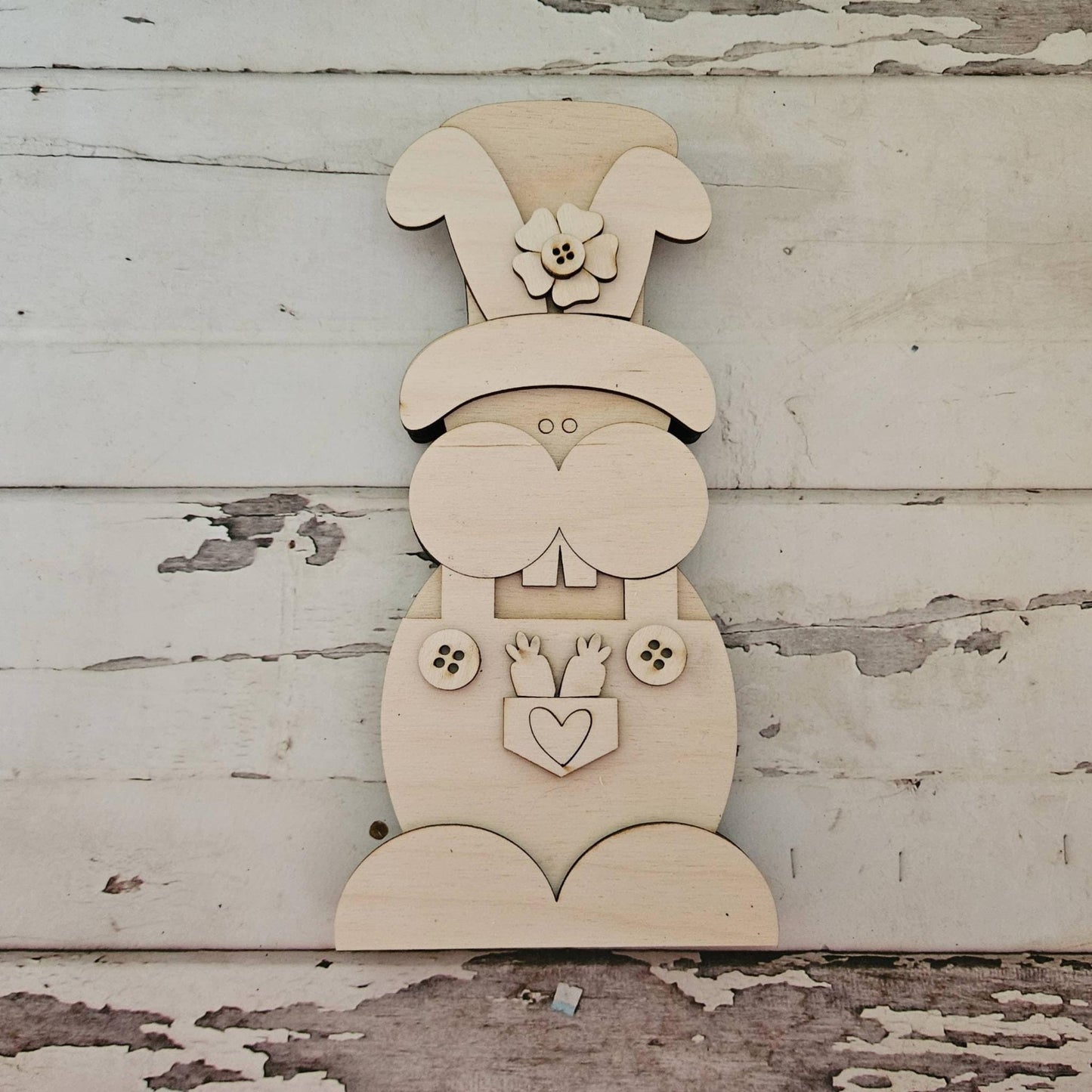 DIY Easter shelf sitter, Make you own gnome Tiered Tray Decor