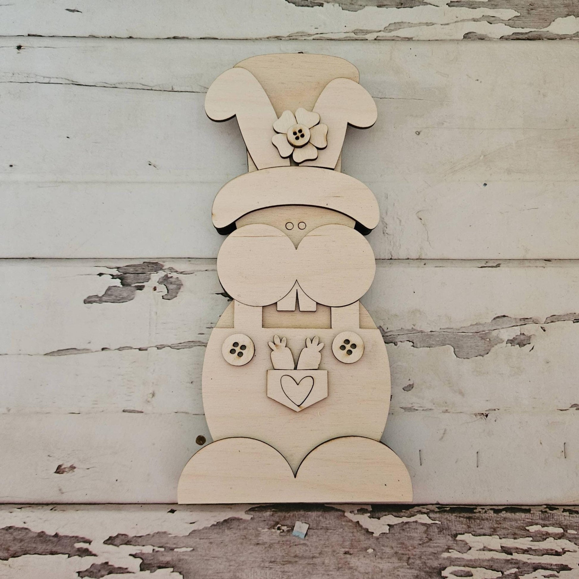DIY Easter shelf sitter, Make you own gnome Tiered Tray Decor