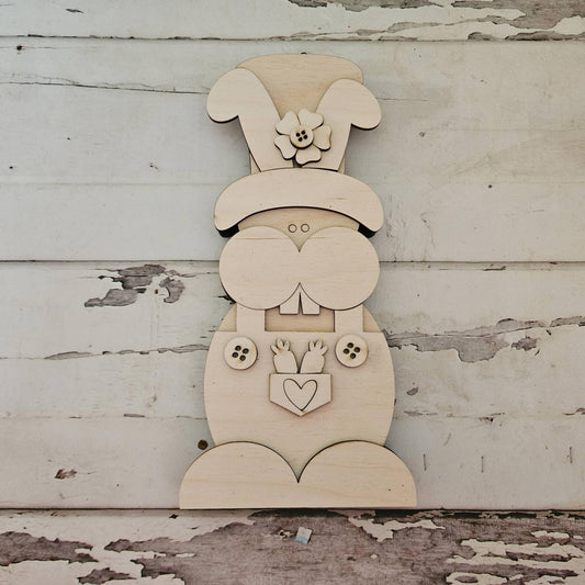 DIY Easter shelf sitter, Make you own gnome Tiered Tray Decor