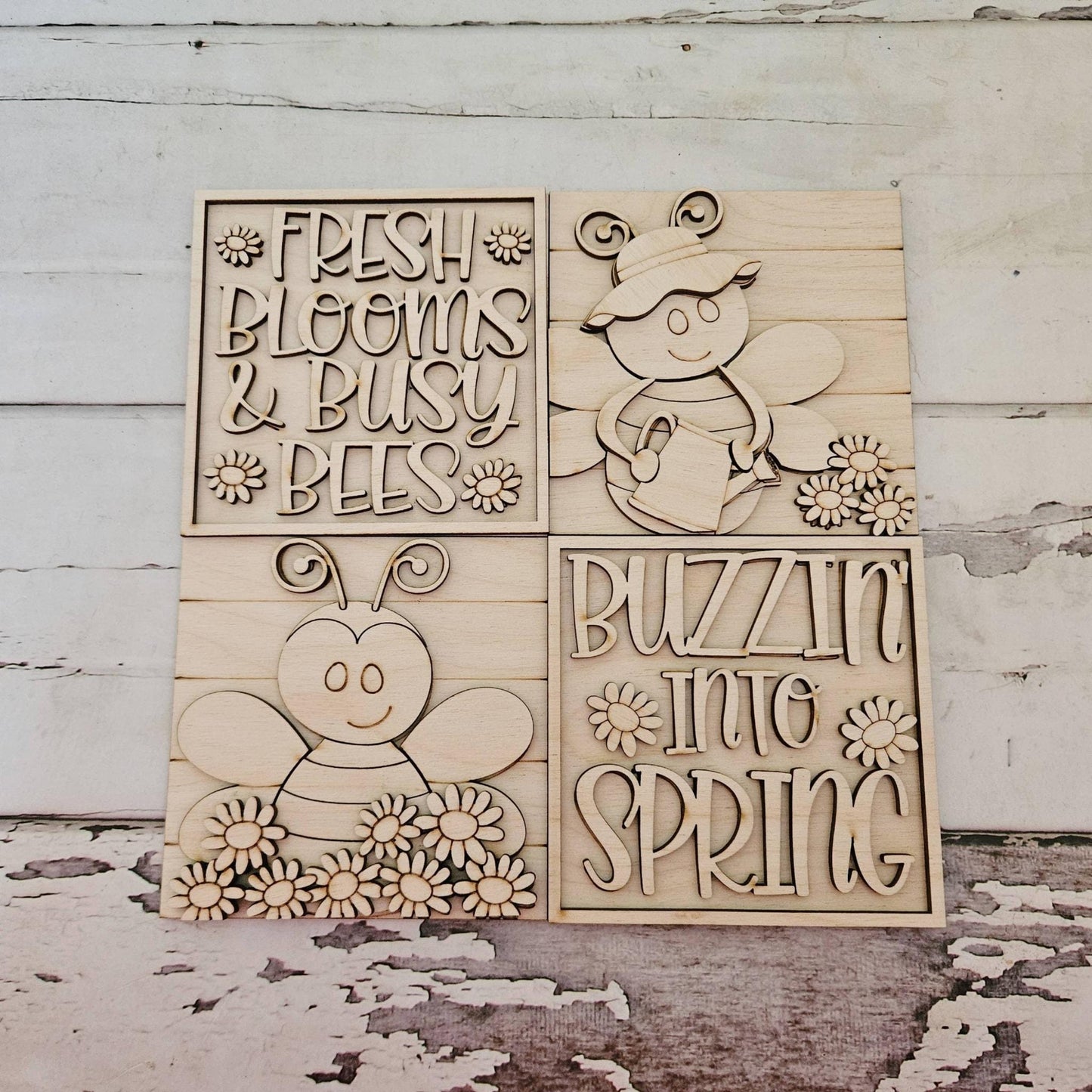 DIY Spring interchangeable sign, Make your own spring home decor