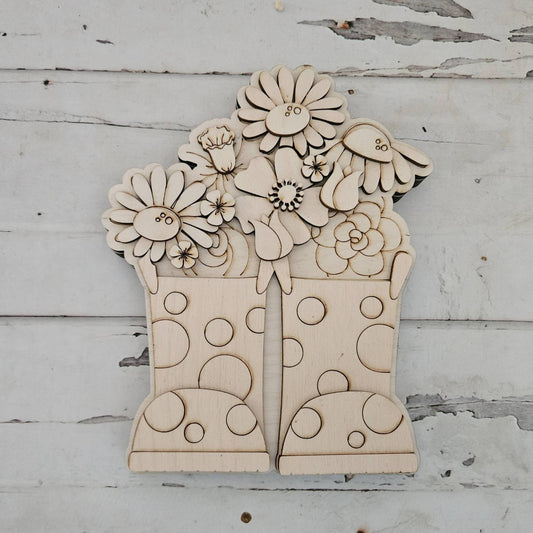 DIY Spring shelf sitter, Make your own Spring tiered tray home decor