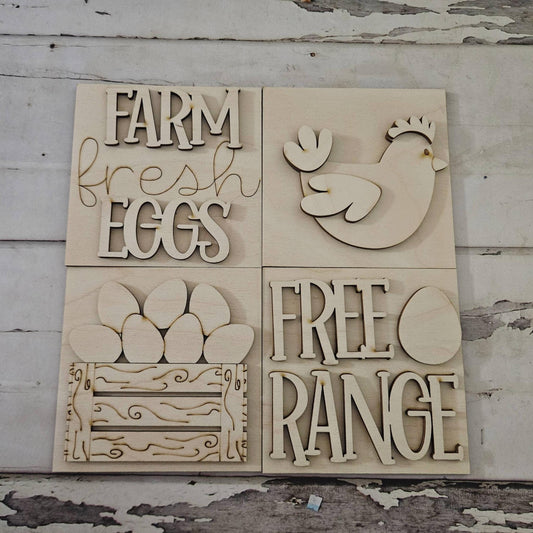 DIY Chicken interchangeable signs, Make your own farm tiered tray decor