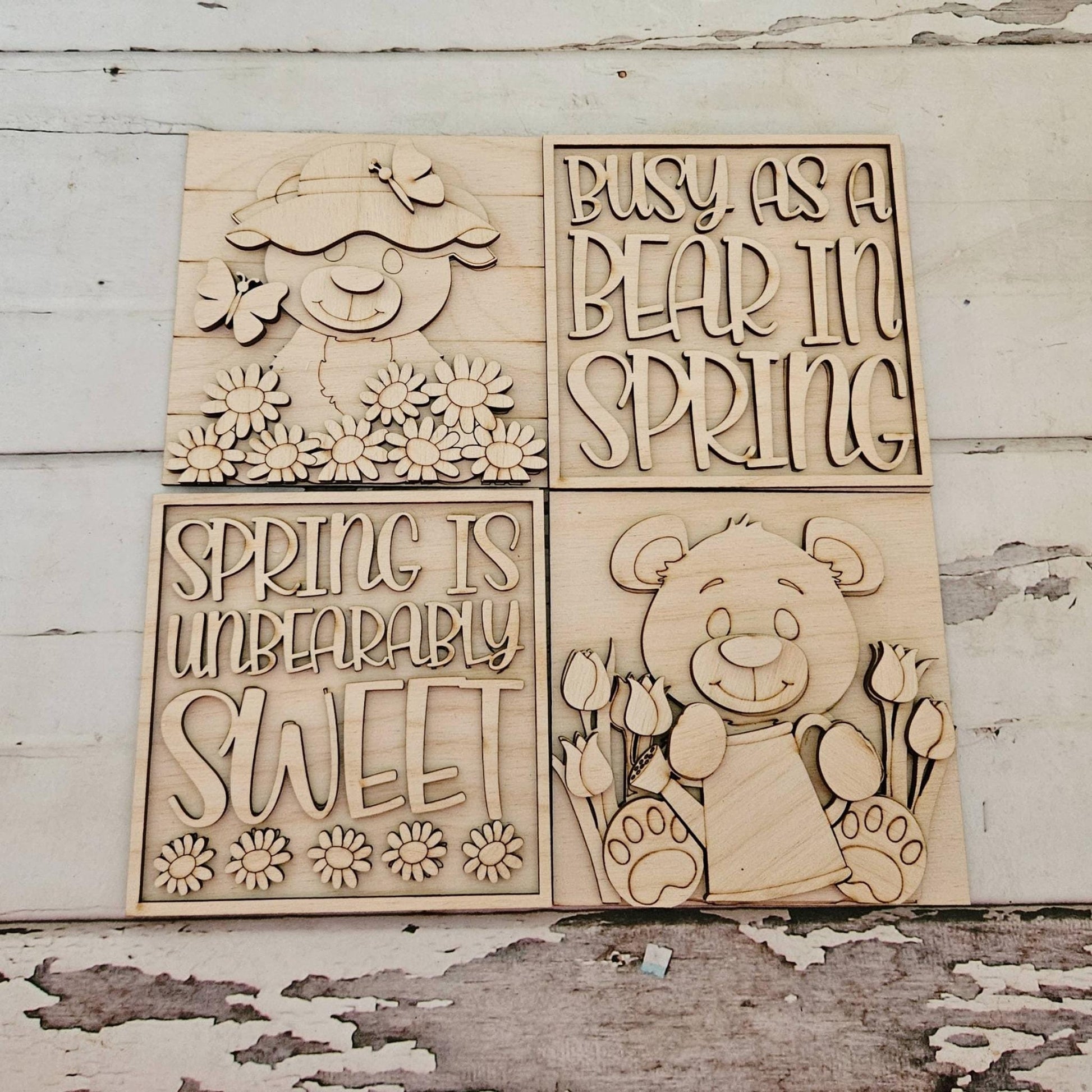 DIY Spring interchangeable sign, Make your own spring home decor