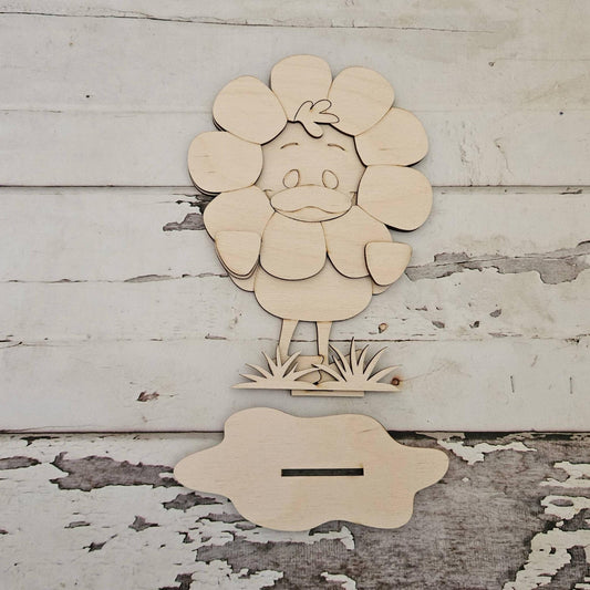 DIY Spring shelf sitter, Make your own Spring tiered tray home decor