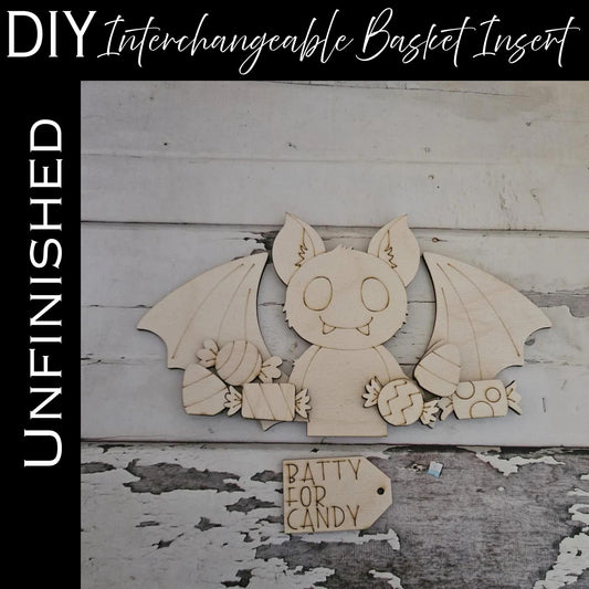 DIY Interchangeable Basket Wood Blank: Tiered Tray Decor