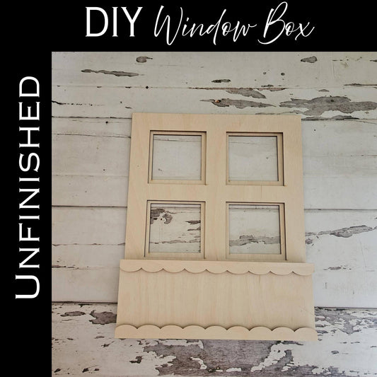 DIY Window Interchangeable Shelf Sitter, Make your own home decor