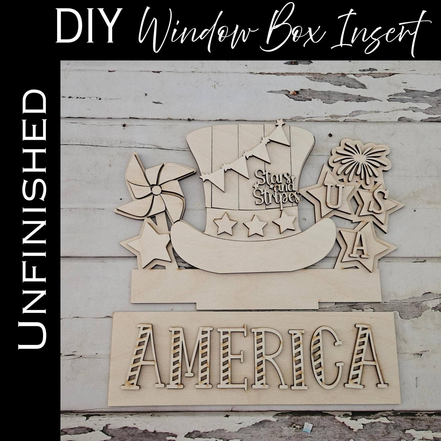 DIY 4th of July Window box, Make your own patriotic summer home decor