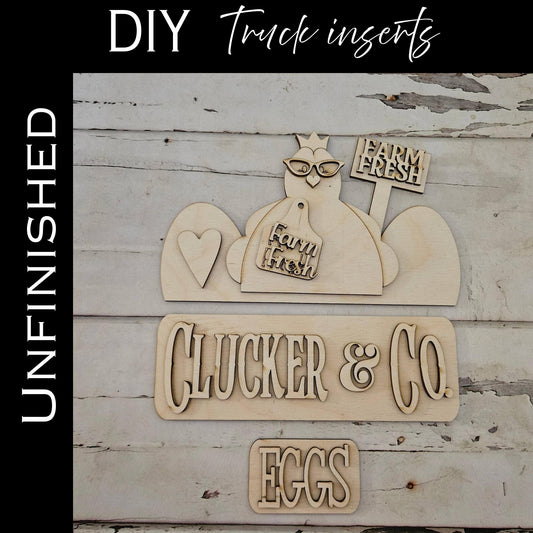 DIY Chicken truck interchangeable, Make your own farm home decor