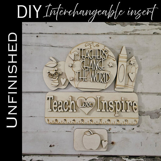 DIY teacher truck interchangeable insert, Make your own school decor