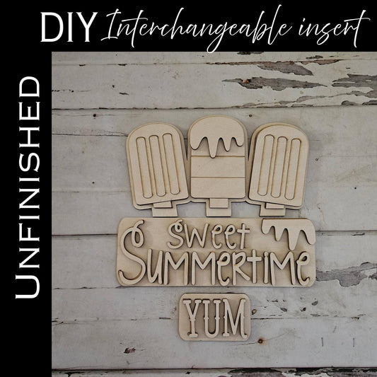 DIY Summer truck interchangeable insert, Make your own summer home decor