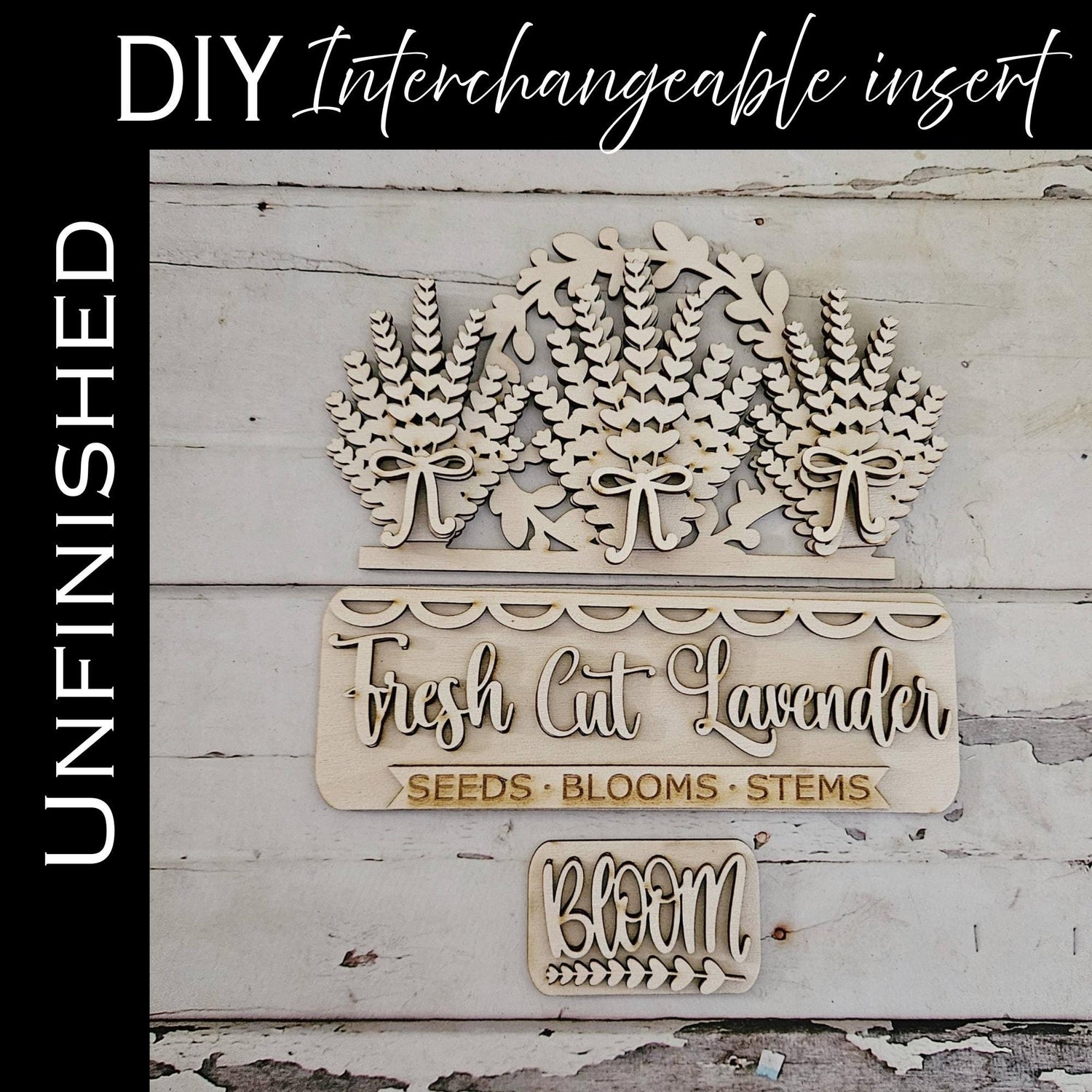 DIY lavender interchangeable truck insert, Make your own flower home decor