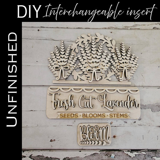DIY lavender interchangeable truck insert, Make your own flower home decor