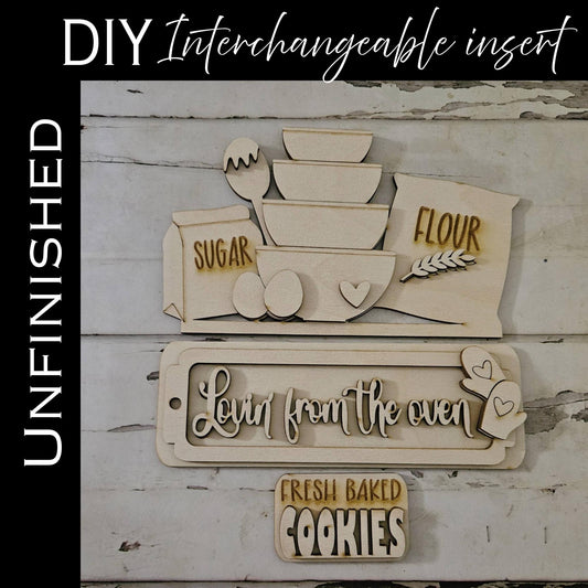 DIY interchangeable kitchen truck insert, Make your own baking home decor