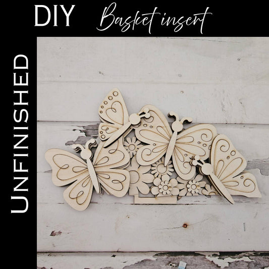 DIY Interchangeable Basket Wood Blank: Tiered Tray Decor