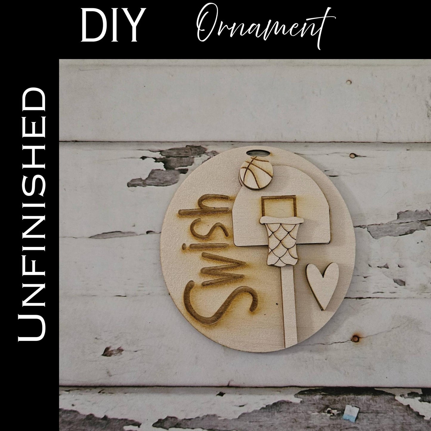 DIY Basketball Christmas Ornament. Make your own Christmas ornaments