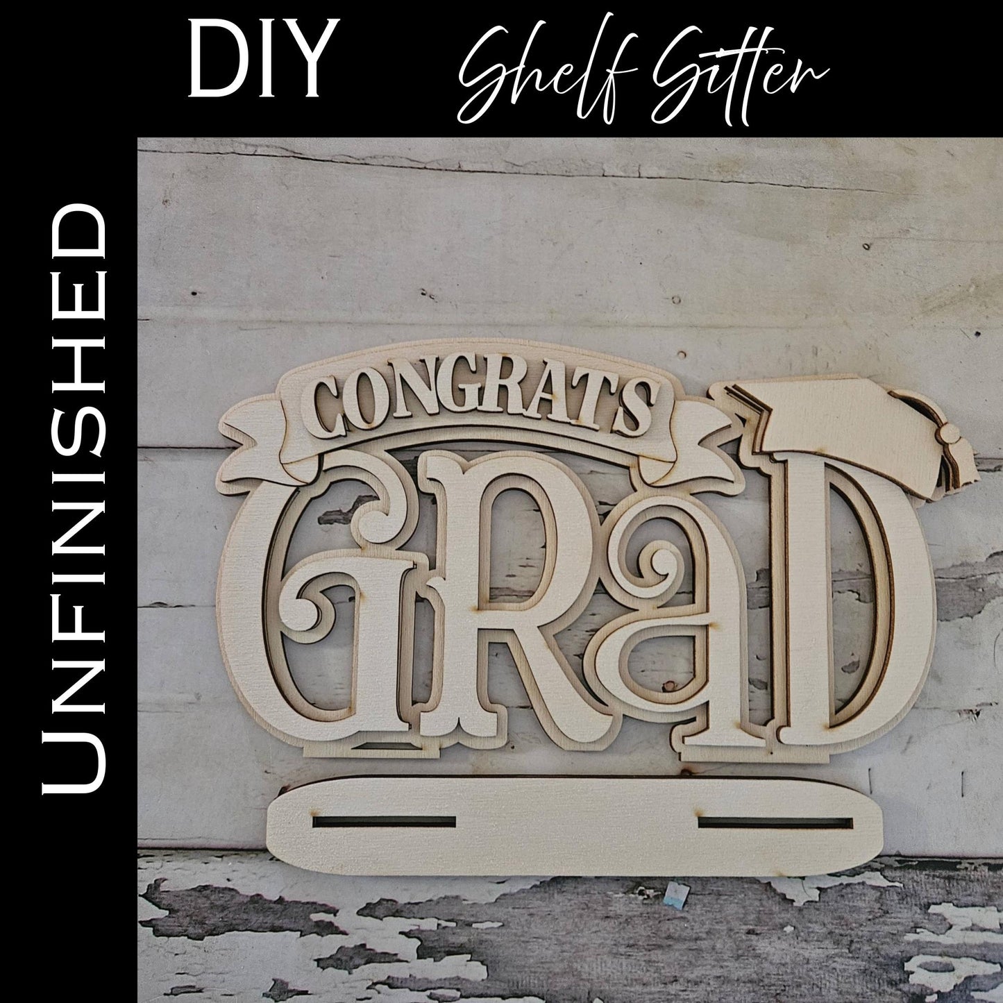 DIY Graduation tiered tray decor, Make your own senior party decor