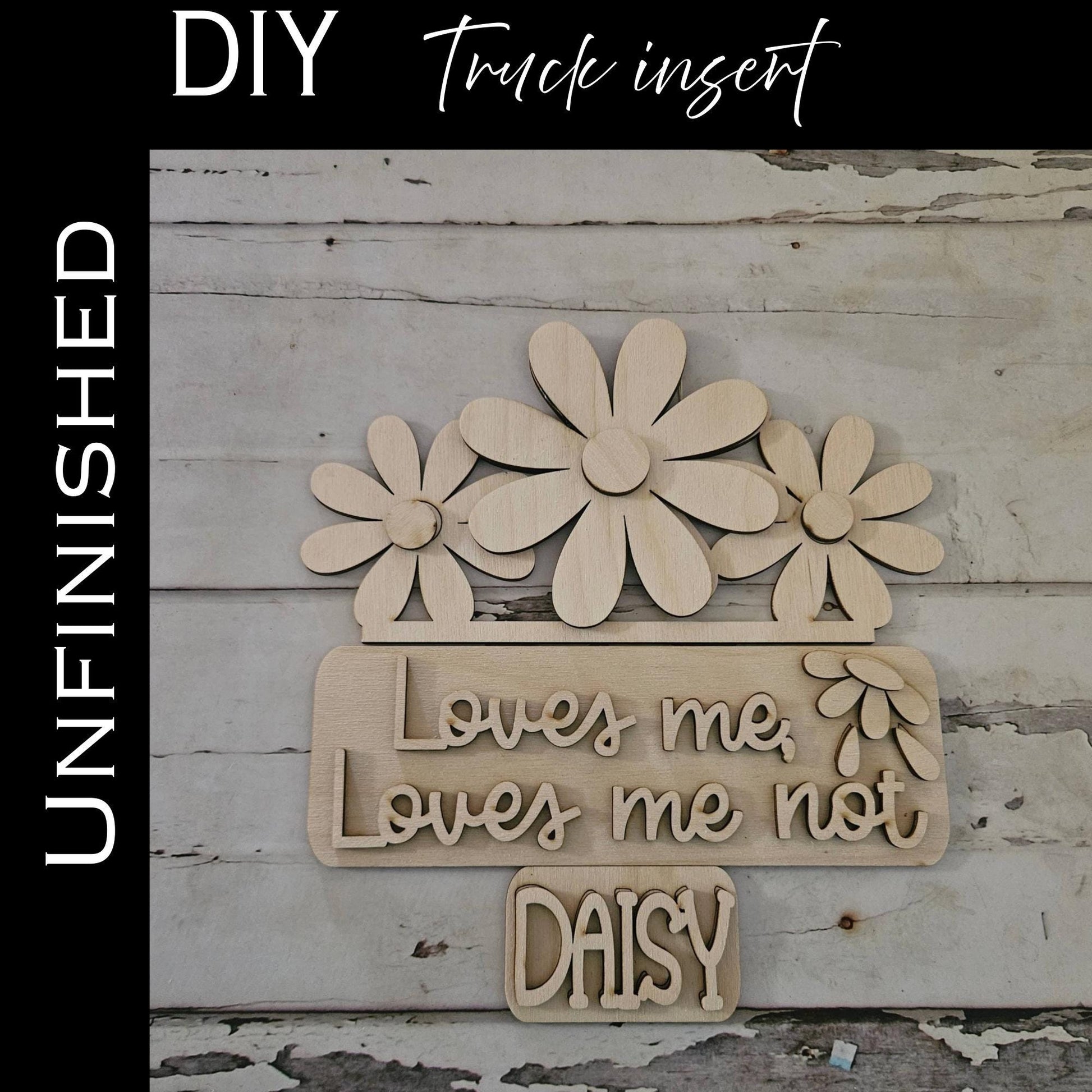 DIY Spring Truck Insert, Make your own spring home decor