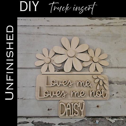 DIY Spring Truck Insert, Make your own spring home decor