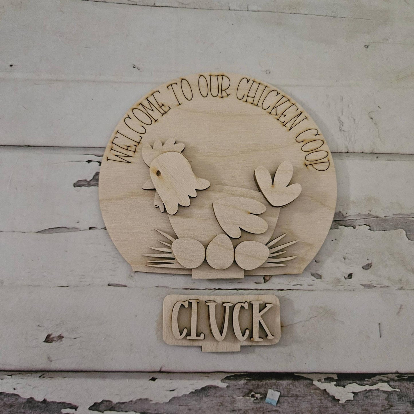 DIY Chicken Snow Globe Insert : Make your own farm decor