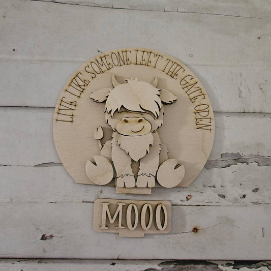 DIY Cow Snow Globe Insert : Make your own farm decor