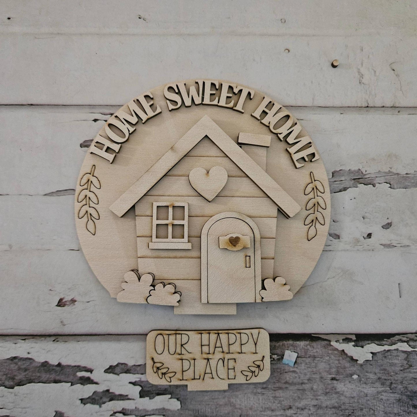 Home Sweet Home Interchange Snow Globe Insert : Make your own shelf sitter