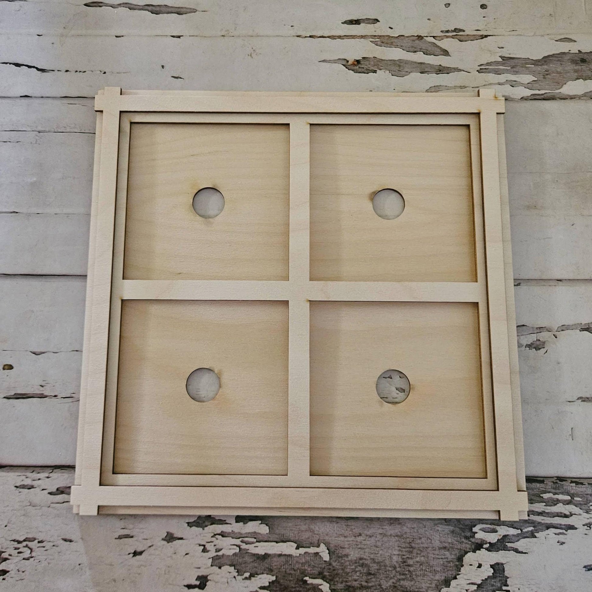 DIY Birch Wood Frame Blank – Unfinished Interchangeable Decor