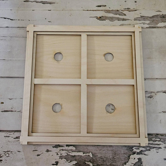 DIY Birch Wood Frame Blank – Unfinished Interchangeable Decor