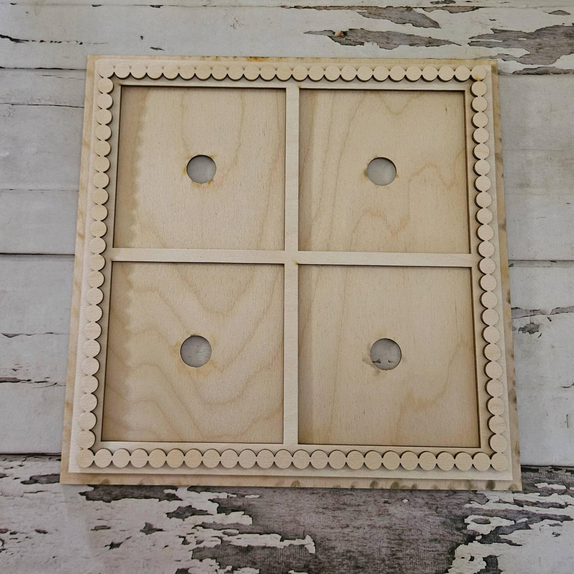 DIY Birch Wood Frame Blank – Unfinished Interchangeable Decor