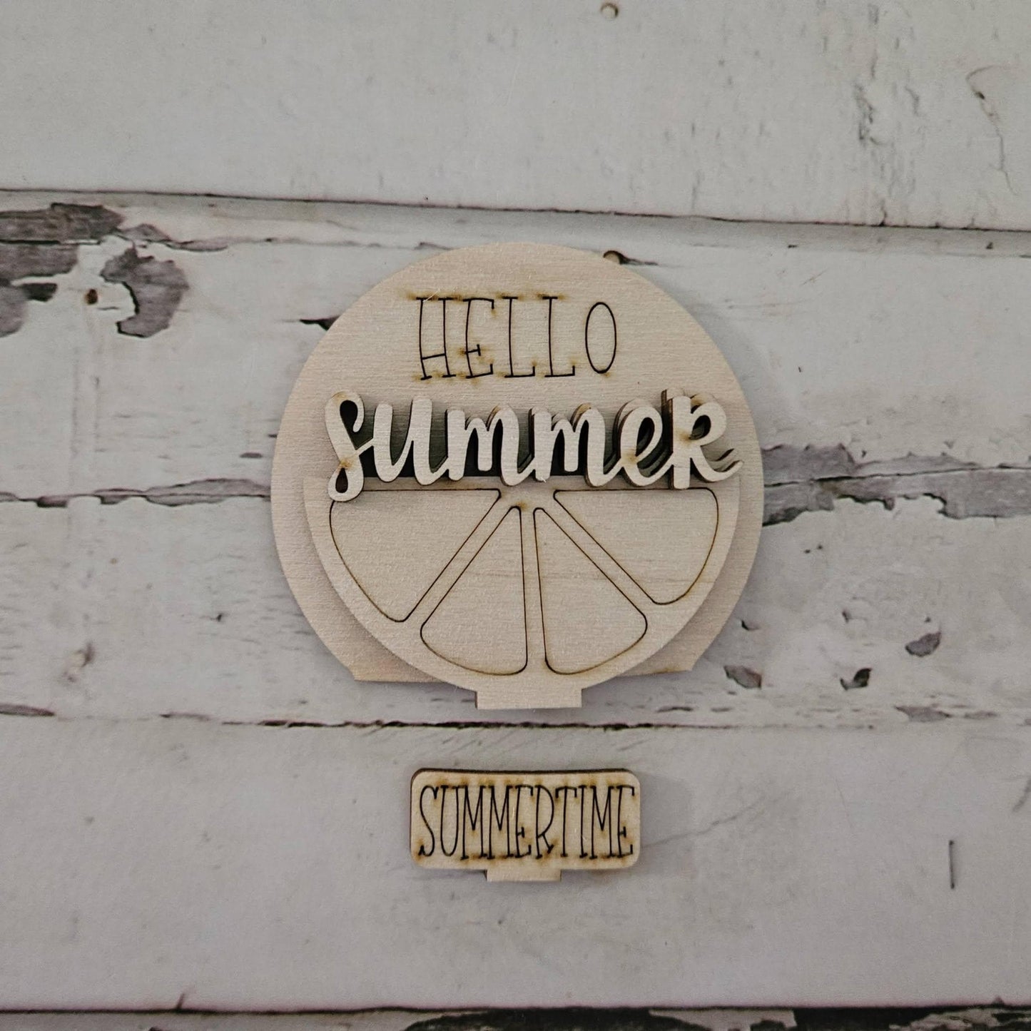 DIY Summer snow globe interchangeable insert, Make your own Summer home decor