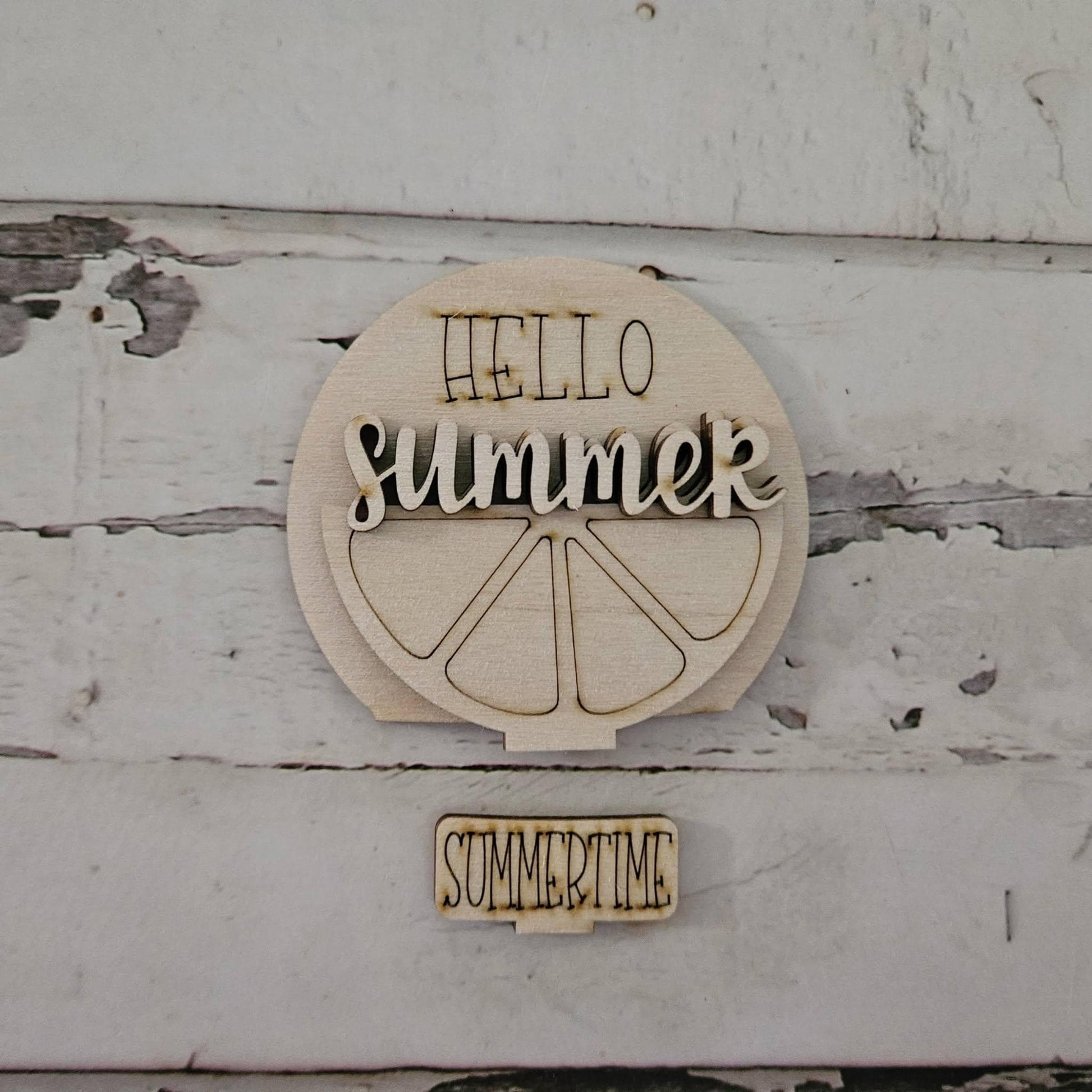 DIY Summer snow globe interchangeable insert, Make your own Summer home decor
