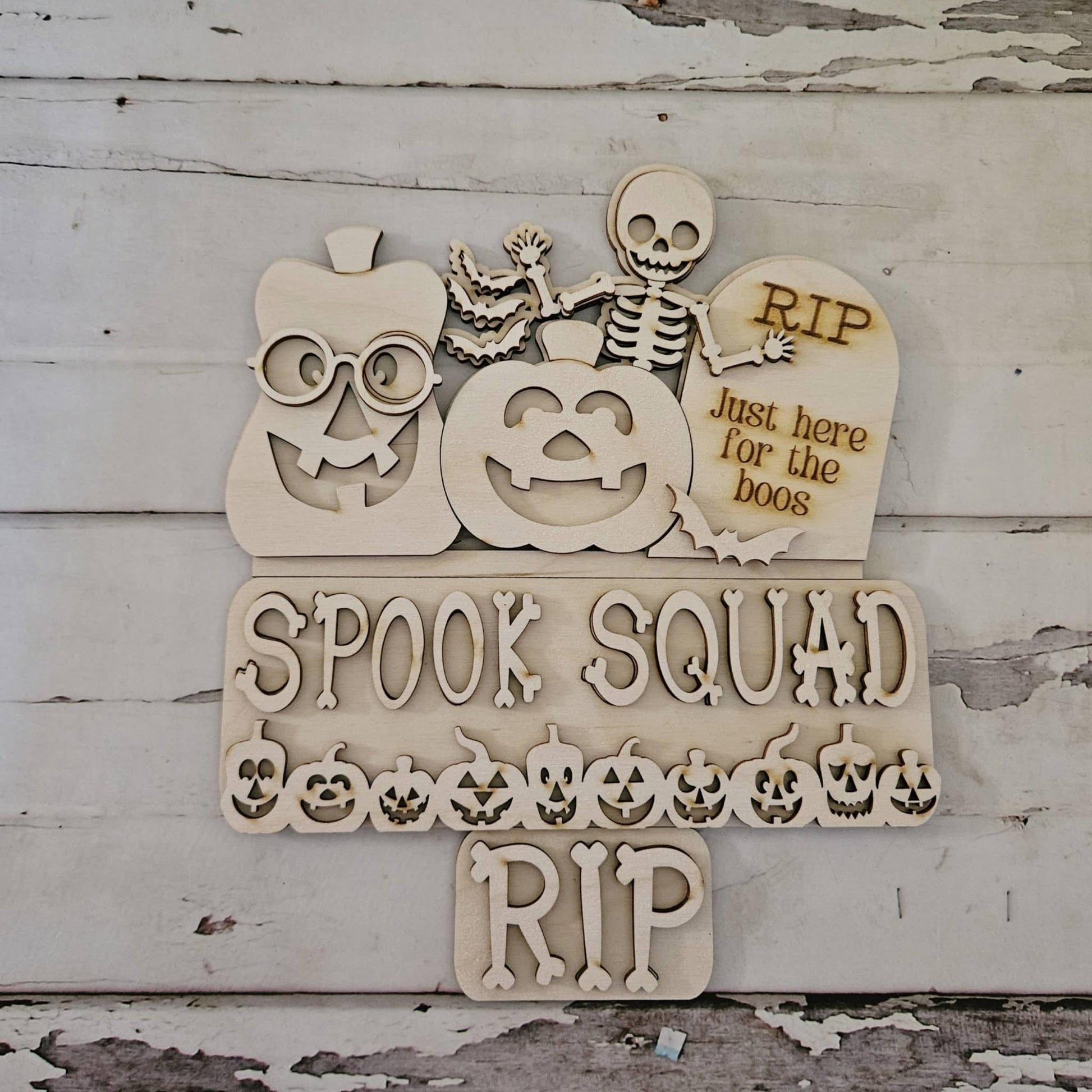 DIY Halloween Truck insert shelf sitter, Make your own fall home decor