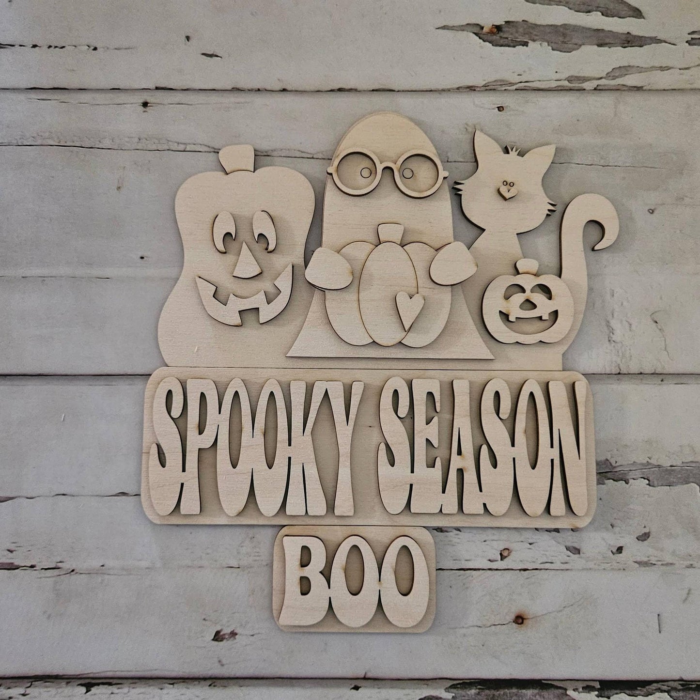 DIY Halloween Truck insert shelf sitter, Make your own fall home decor