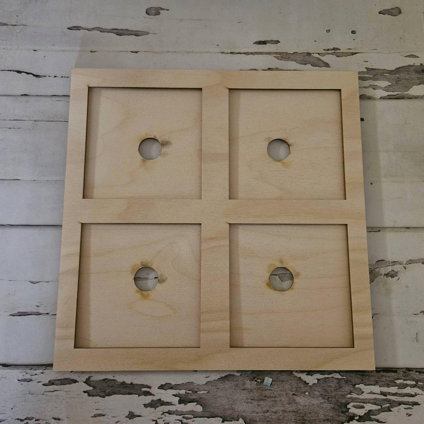 DIY Birch Wood Frame Blank – Unfinished Interchangeable Decor