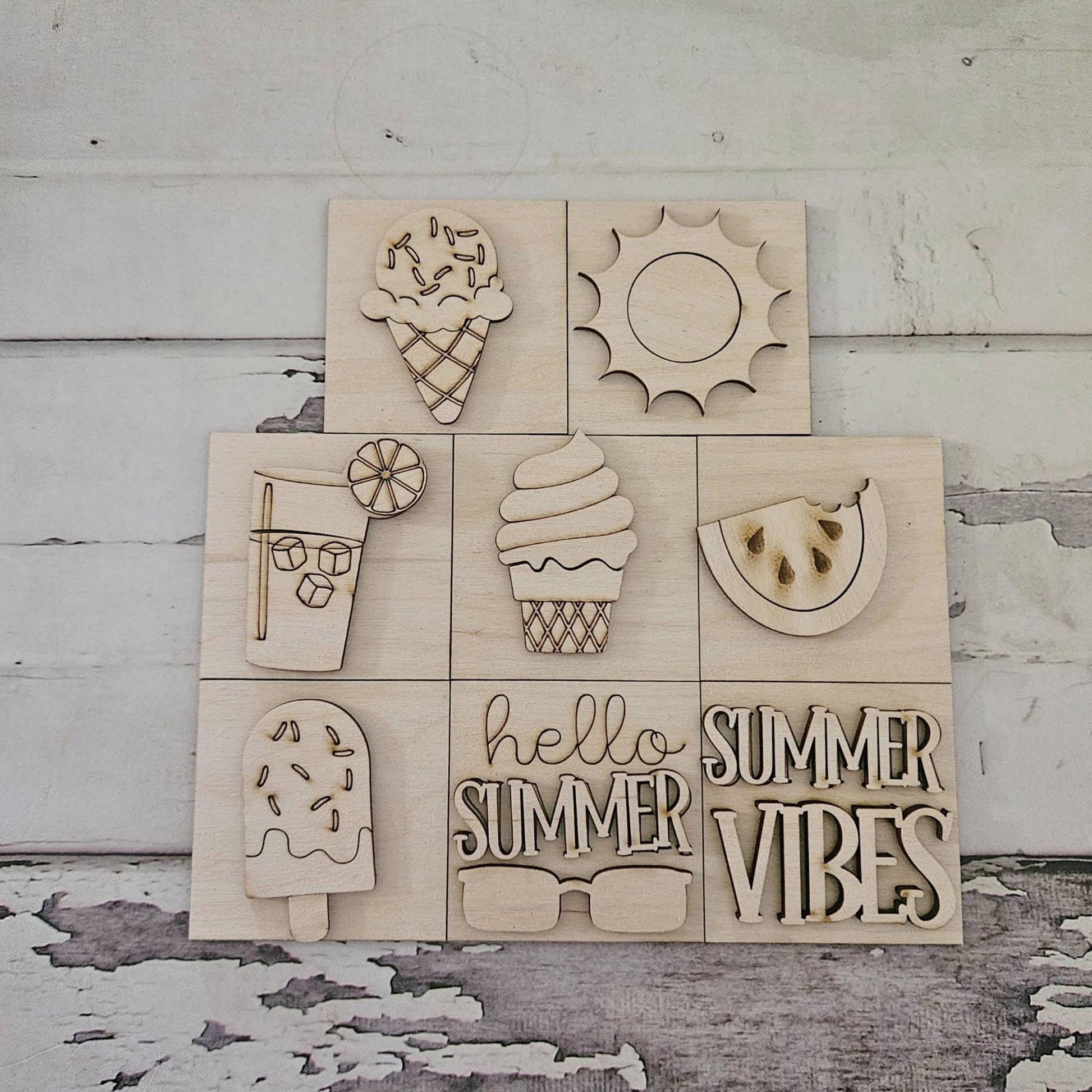 DIY Summer interchangeable Signs – Make your own Sun home decor