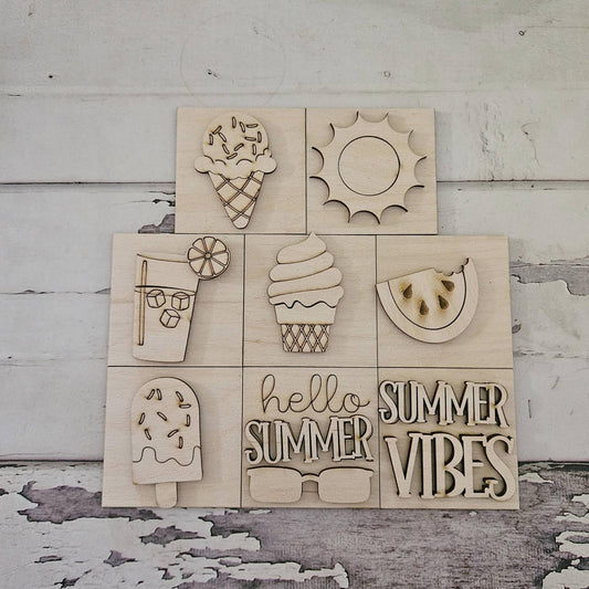 DIY Summer interchangeable Signs – Make your own Sun home decor