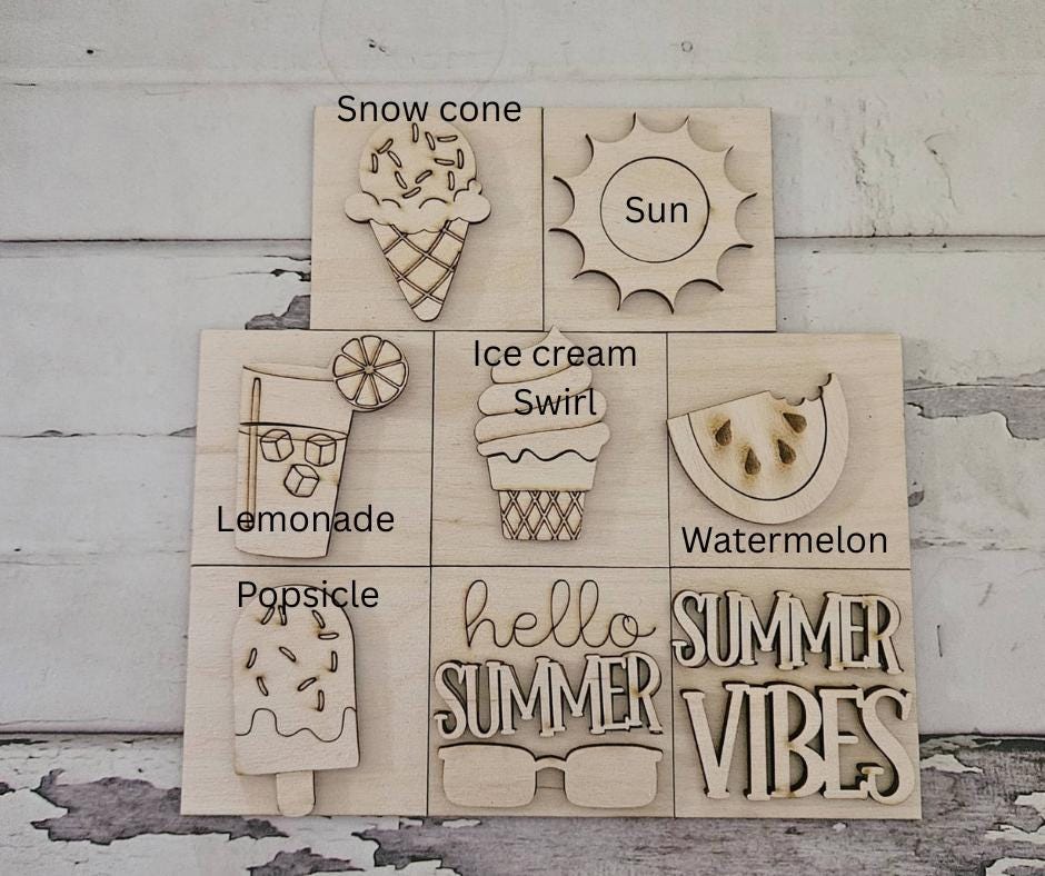 DIY Summer interchangeable Signs – Make your own Sun home decor