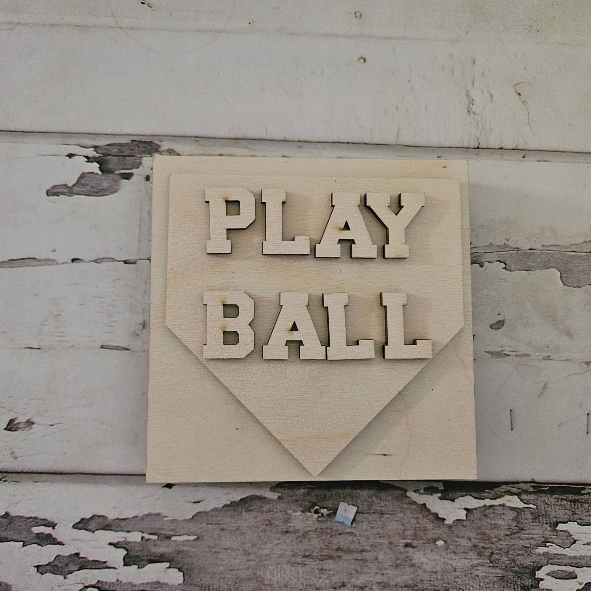 DIY Baseball tiered tray home decor, Make your own baseball decorations