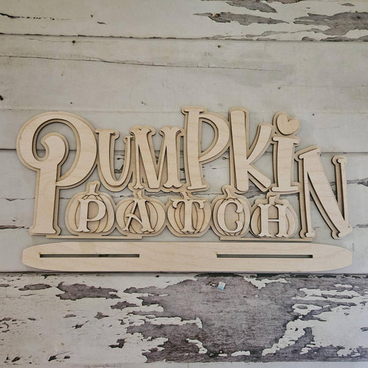 DIY Fall pumpkin shelf sitter, Make your own autumn home decor