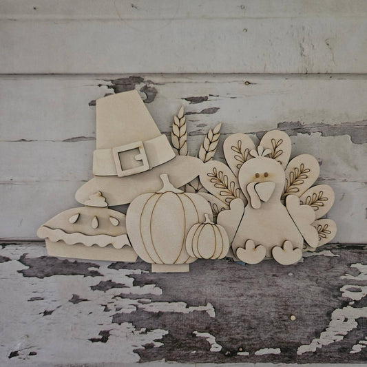 DIY Interchangeable Basket Wood Blank: Tiered Tray Decor