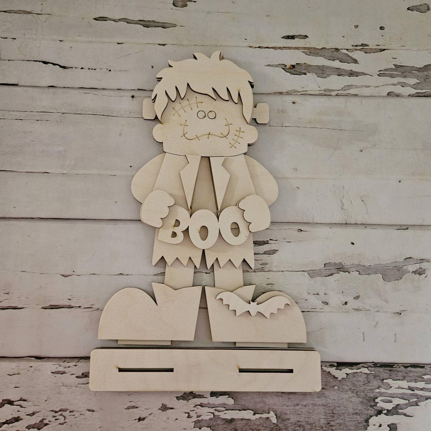 Halloween Gnome Shelf Sitter Wood Blank – DIY Fall Decor