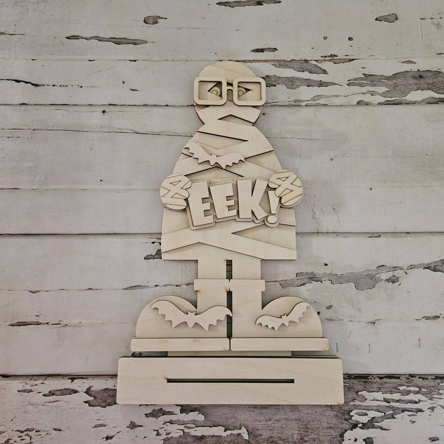Halloween Gnome Shelf Sitter Wood Blank – DIY Fall Decor