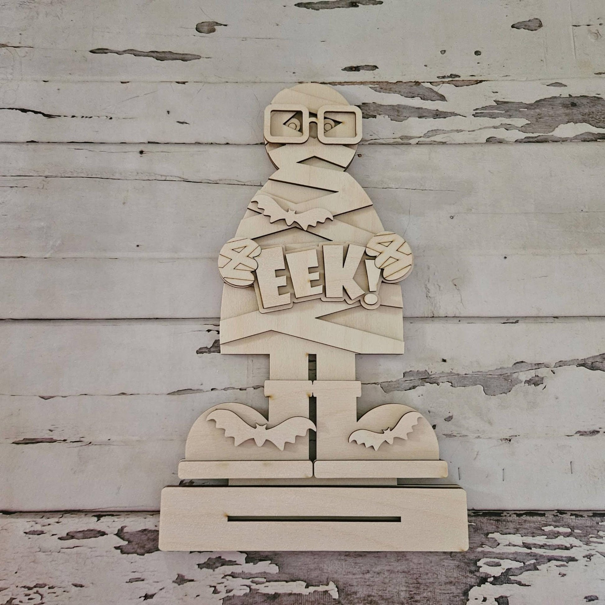 Halloween Gnome Shelf Sitter Wood Blank – DIY Fall Decor