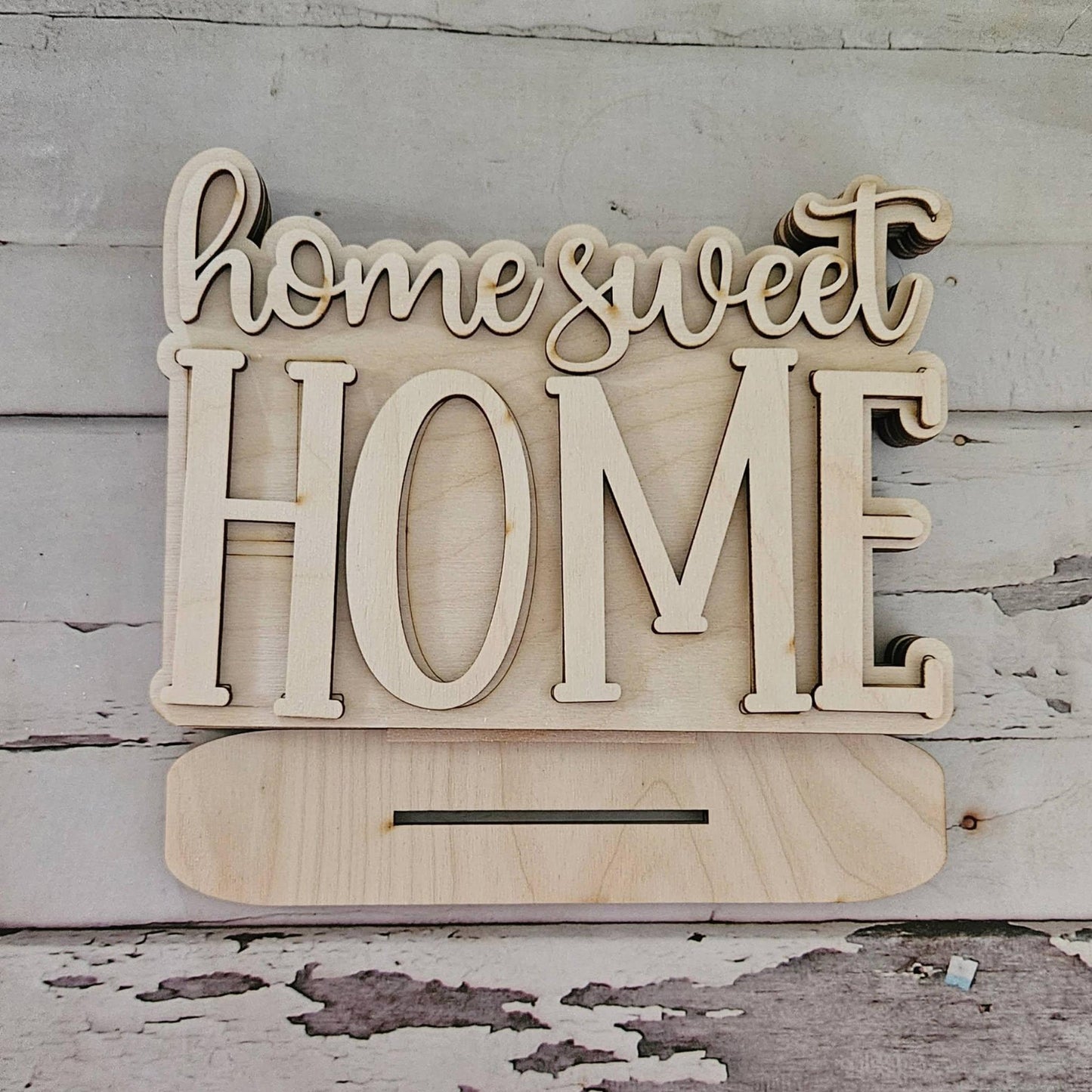 DIY Mug stick Holder shelf sitter, Make your own interchangeable home decor
