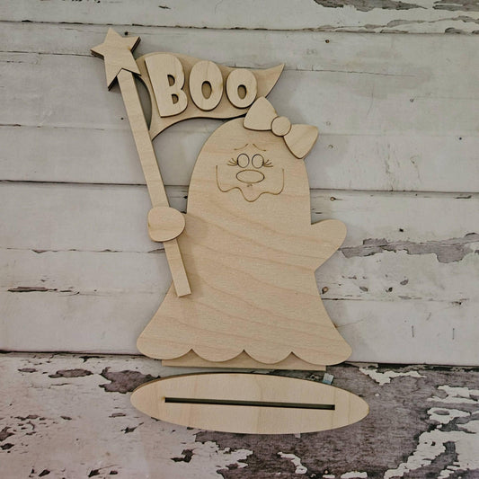 Halloween Gnome Shelf Sitter Wood Blank – DIY Fall Decor