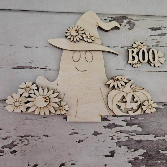 DIY Halloween Interchangeable Basket Wood Blank: Tiered Tray Decor