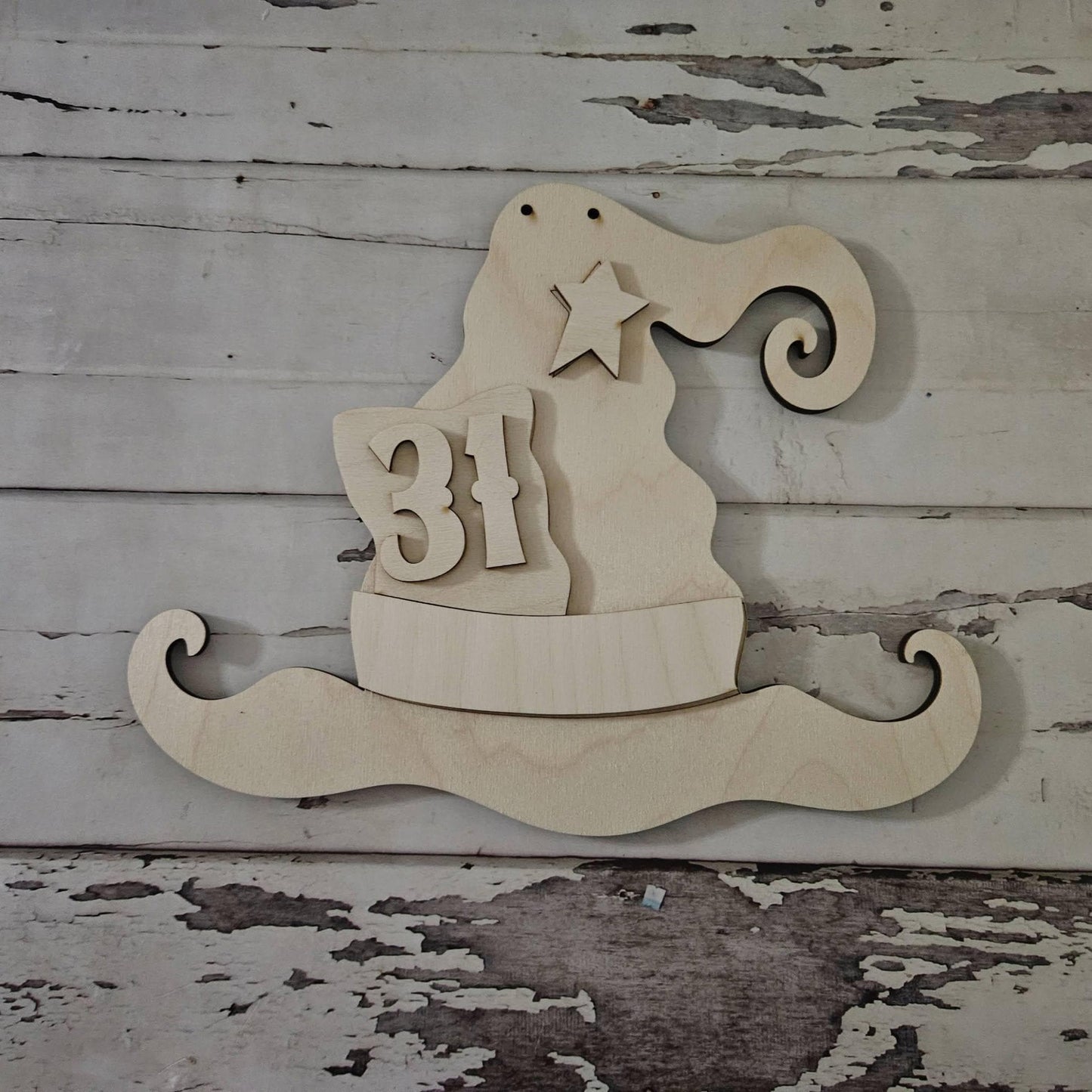 Halloween Candy Door Hanger Blank | DIY Unfinished Wood Decor