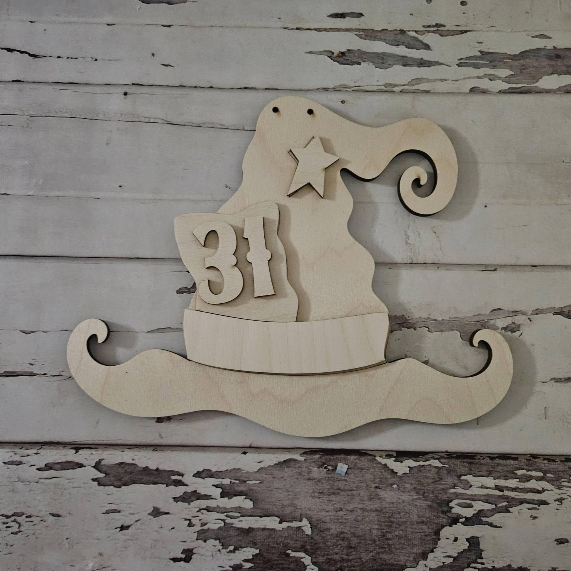 Halloween Candy Door Hanger Blank | DIY Unfinished Wood Decor