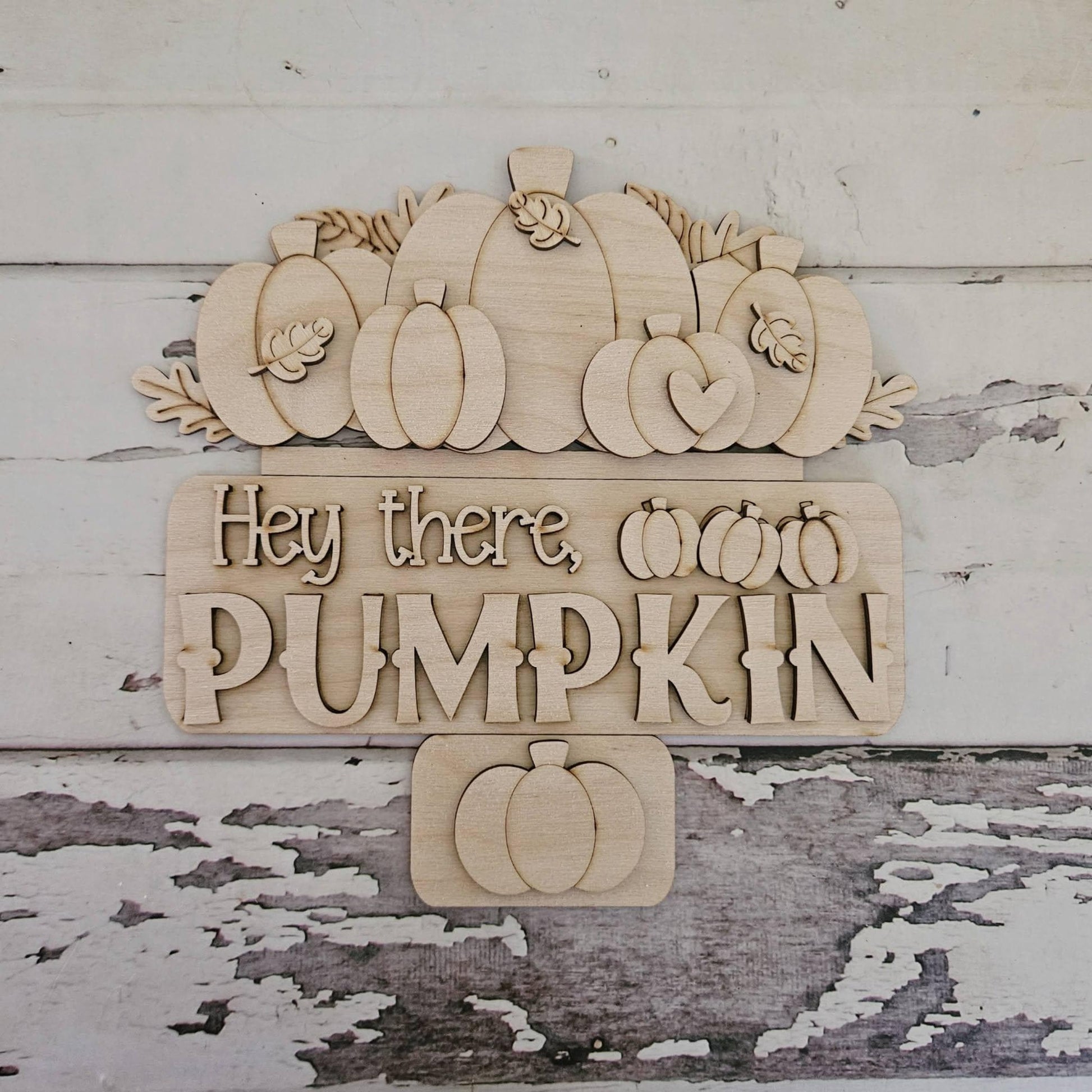 DIY Fall pumpkin interchangeable truck insert : Make your own Autumn home decor