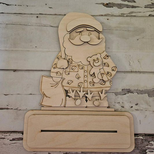 DIY Christmas shelf sitter; Make your own Christmas decorations